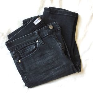 ✨HP✨Banana Republic Black High Waist Skinny Jeans